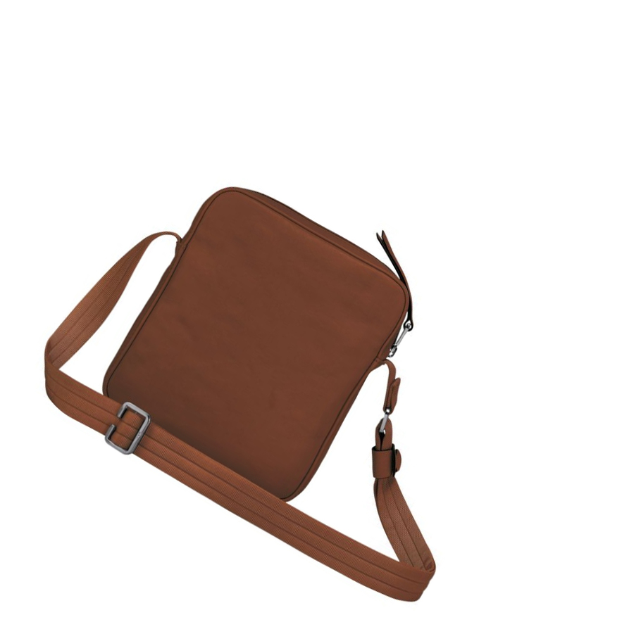 Férfi Longchamp 3D S Crossbody Táska Barna | HU-KYC9315