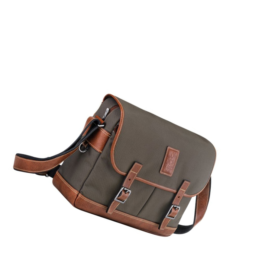 Férfi Longchamp Boxford Crossbody Táska Barna | HU-UFL3724