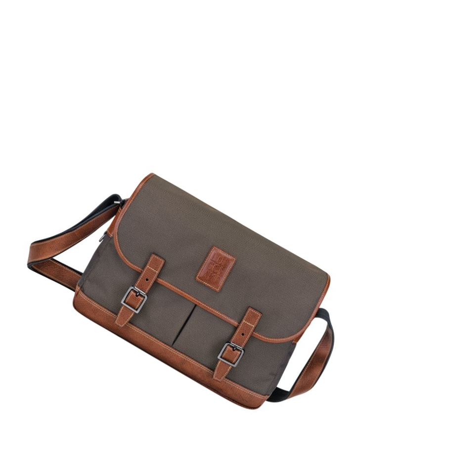 Férfi Longchamp Boxford Crossbody Táska Barna | HU-UFL3724