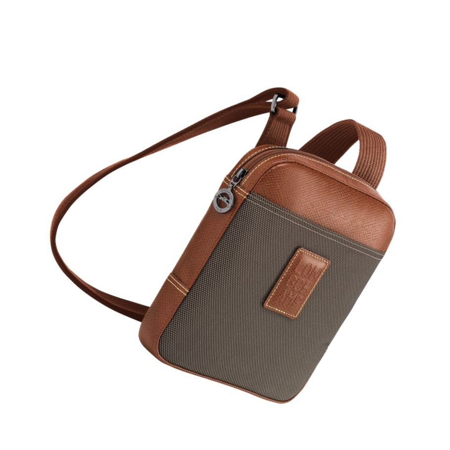 Férfi Longchamp Boxford S Crossbody Táska Barna | HU-RSU8756