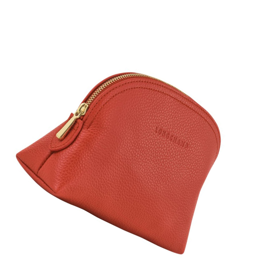 Férfi Longchamp Le Foulonné Pouches Rózsaszín | HU-RWH3281