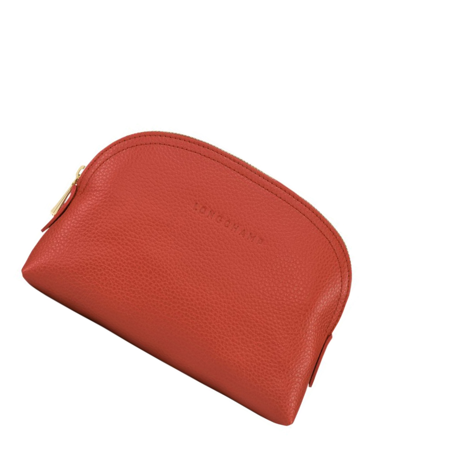 Férfi Longchamp Le Foulonné Pouches Rózsaszín | HU-RWH3281