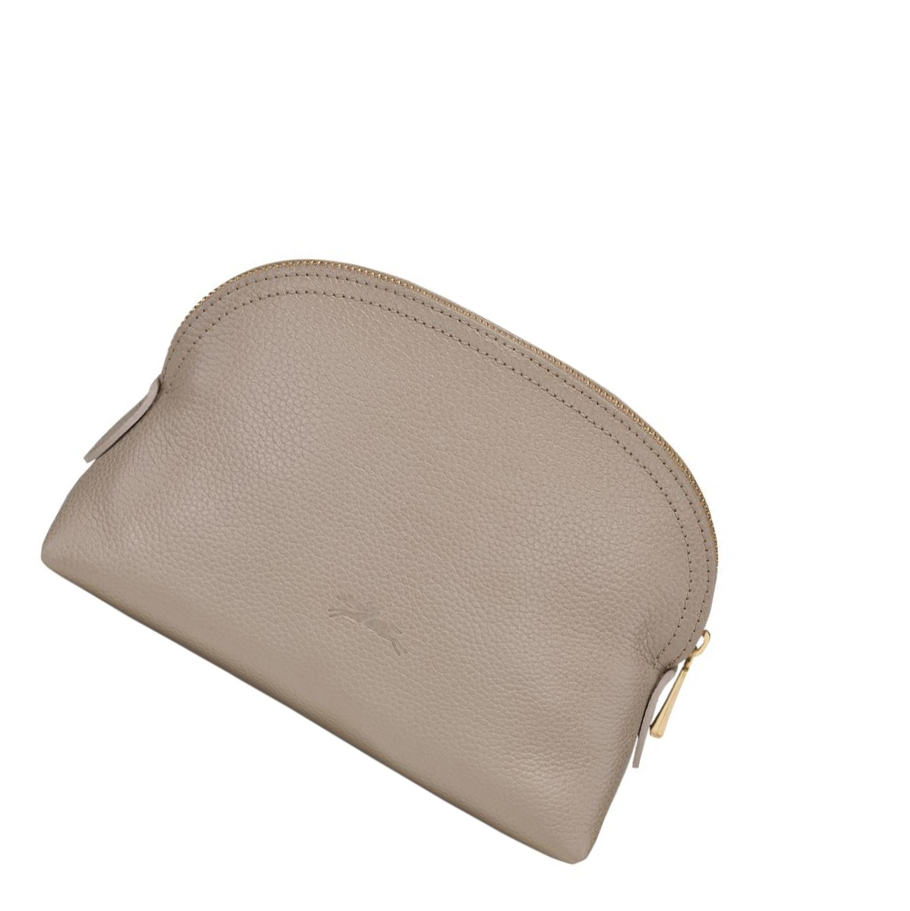 Férfi Longchamp Le Foulonné Pouches Szürke | HU-TPH9405