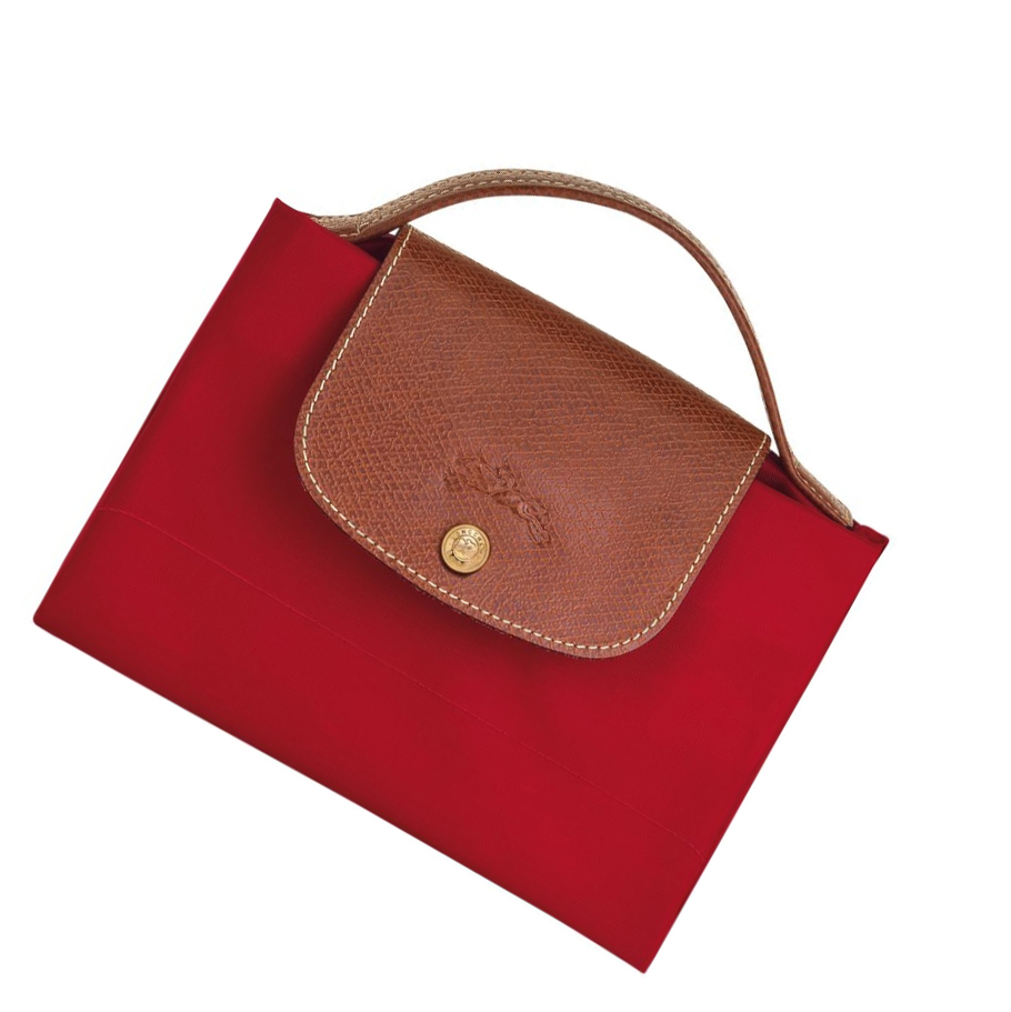 Férfi Longchamp Le Pliage Original S Aktatáska Piros | HU-WIB2593