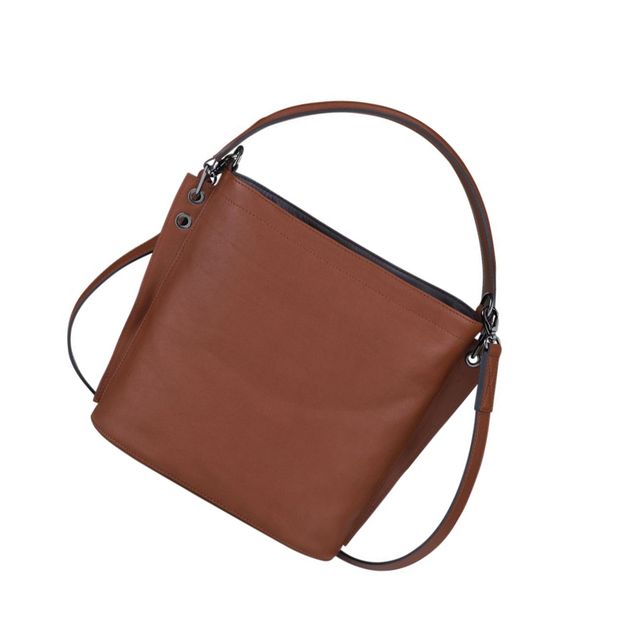 Női Longchamp 3D Crossbody Táska Barna | HU-DWX7312