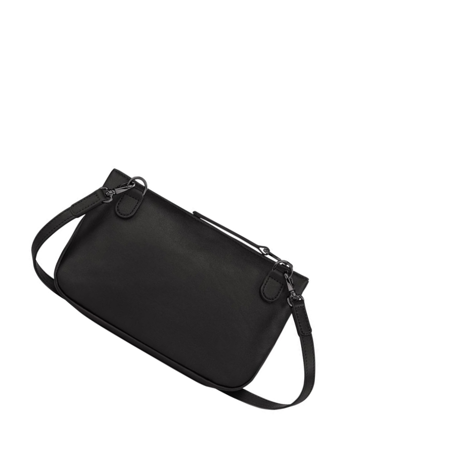 Női Longchamp 3D Crossbody Táska Fekete | HU-LVM9308