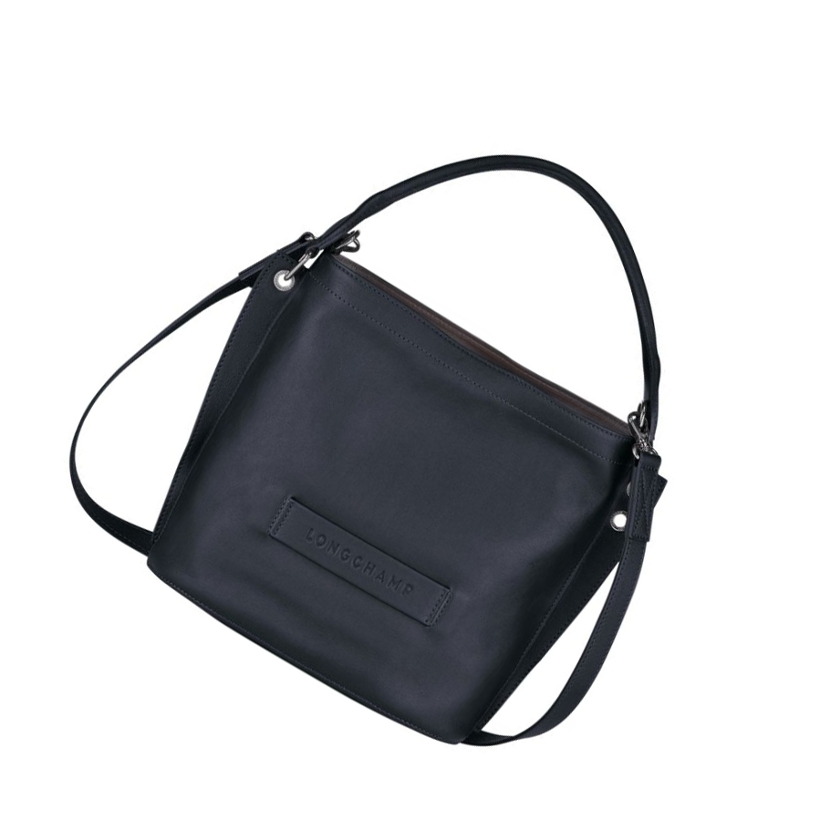 Női Longchamp 3D Crossbody Táska Kék | HU-XUS0578