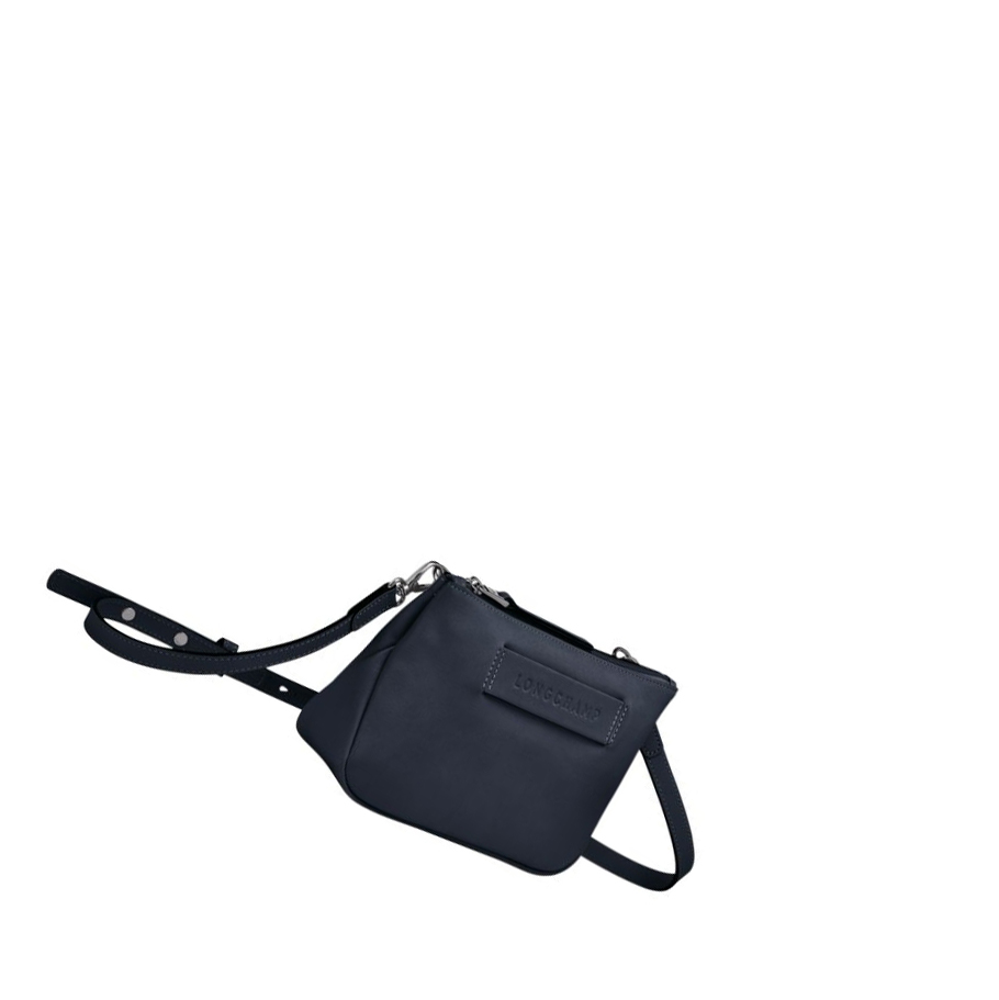 Női Longchamp 3D Crossbody Táska Kék | HU-YBS9625