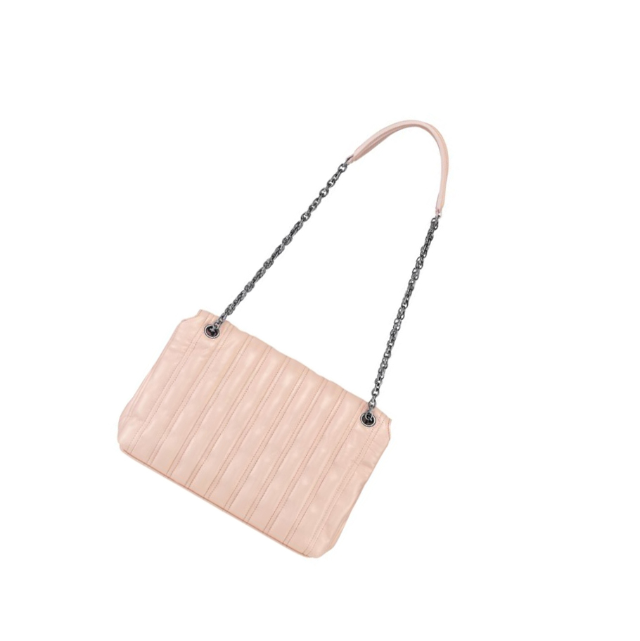 Női Longchamp Brioche M Crossbody Táska Világos Rózsaszín | HU-JTO9823