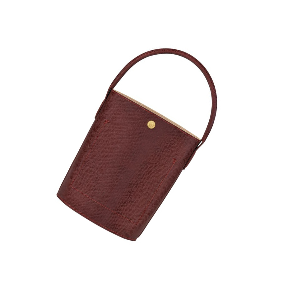 Női Longchamp Cuir De Russie Kézitáska Piros | HU-VYQ0349