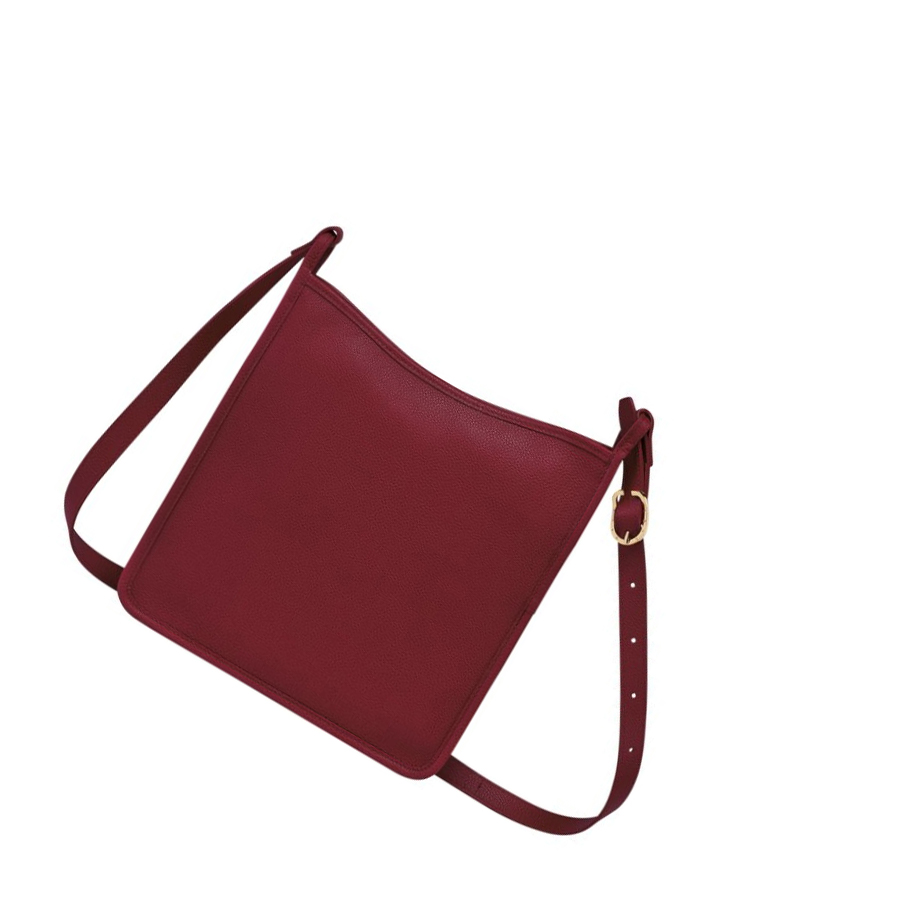 Női Longchamp Le Foulonné L Crossbody Táska Piros | HU-DEB9648