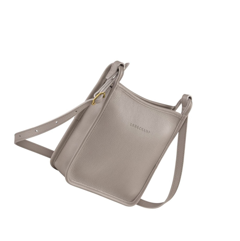 Női Longchamp Le Foulonné S Crossbody Táska Szürke | HU-ABZ5497