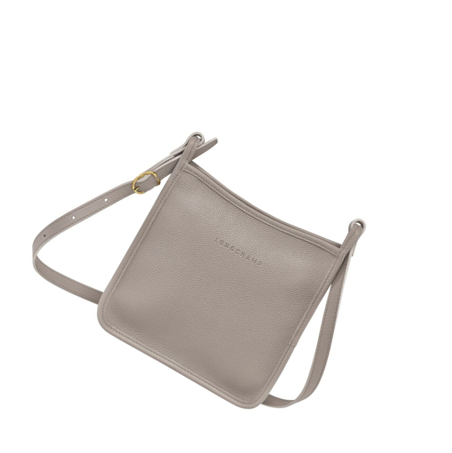 Női Longchamp Le Foulonné S Crossbody Táska Szürke | HU-ABZ5497