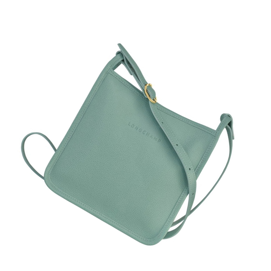 Női Longchamp Le Foulonné S Crossbody Táska Kék | HU-PAI4587