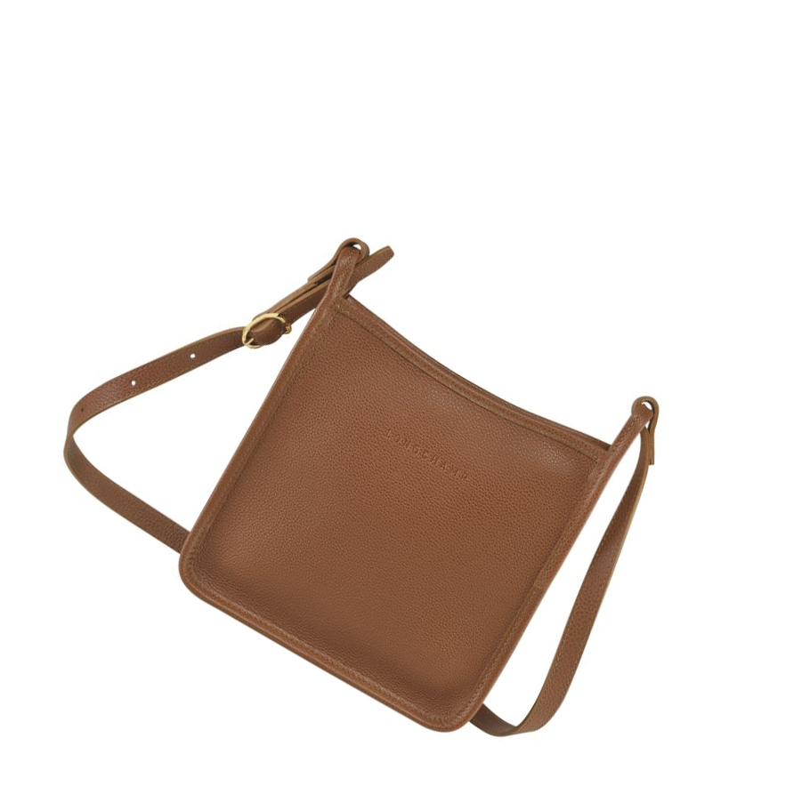 Női Longchamp Le Foulonné S Crossbody Táska Barna | HU-UBG6589