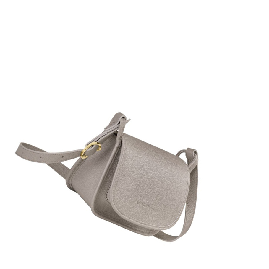 Női Longchamp Le Foulonné S Crossbody Táska Szürke | HU-UKP3750