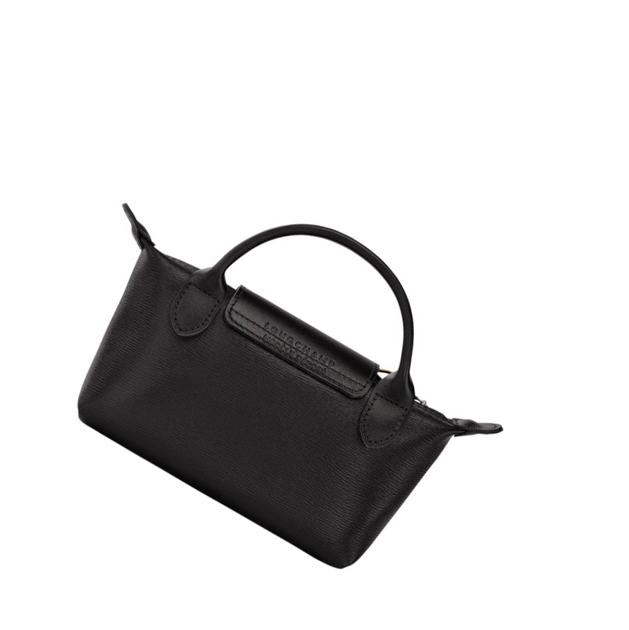 Női Longchamp Le Pliage City Pouches Fekete | HU-YXB4896