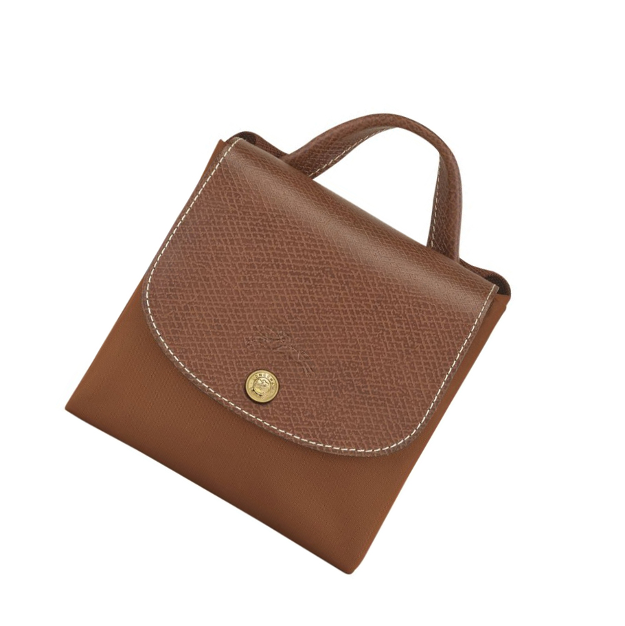 Női Longchamp Le Pliage Original Hátizsák Barna | HU-BXE6481