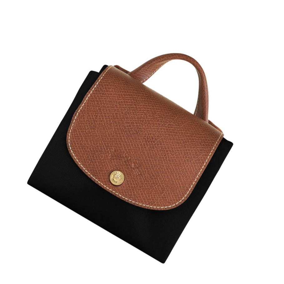 Női Longchamp Le Pliage Original Hátizsák Fekete | HU-VDP6571