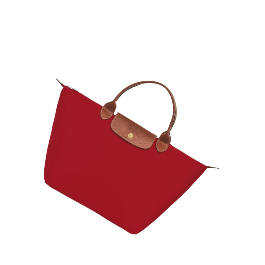 Női Longchamp Le Pliage Original M Kézitáska Piros | HU-LQH2504