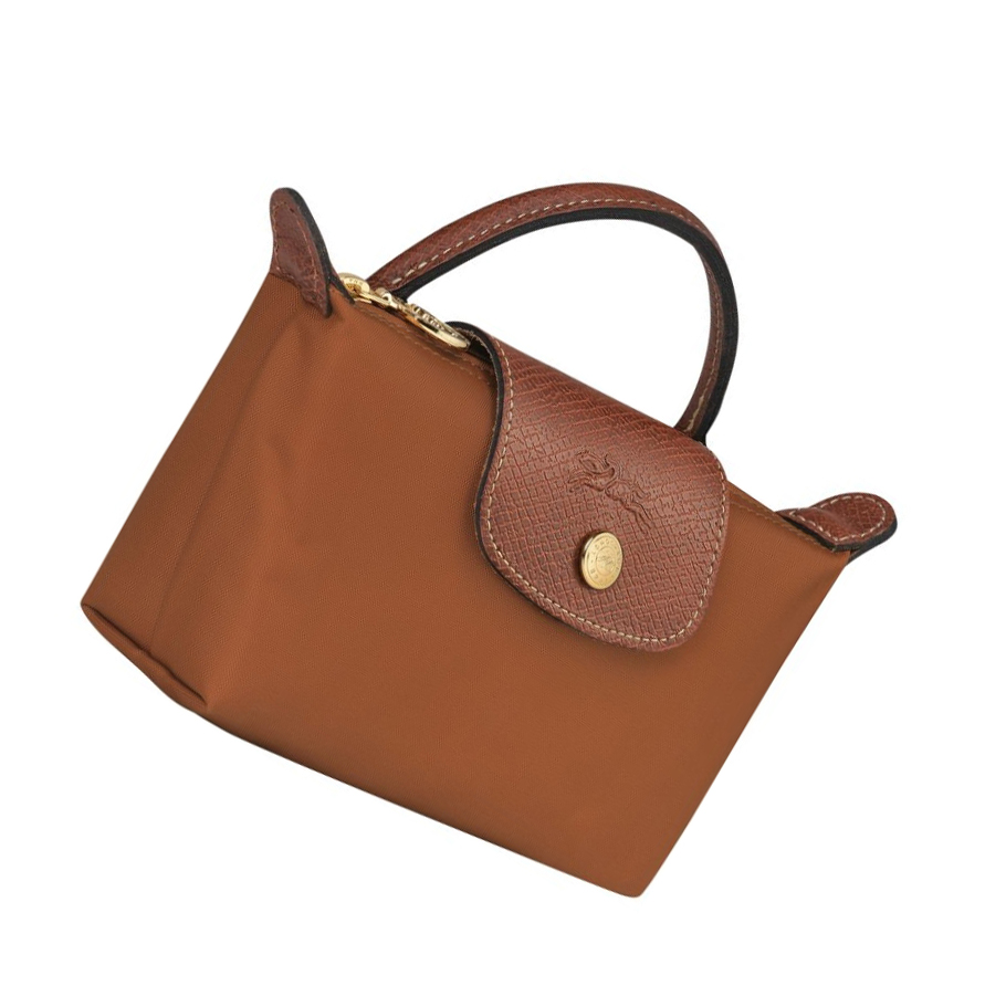 Női Longchamp Le Pliage Original Pouches Barna | HU-LEX4917