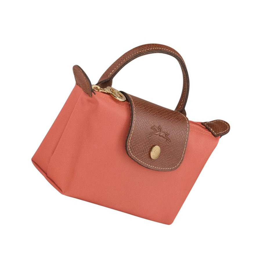 Női Longchamp Le Pliage Original Pouches Rózsaszín | HU-VOB9856