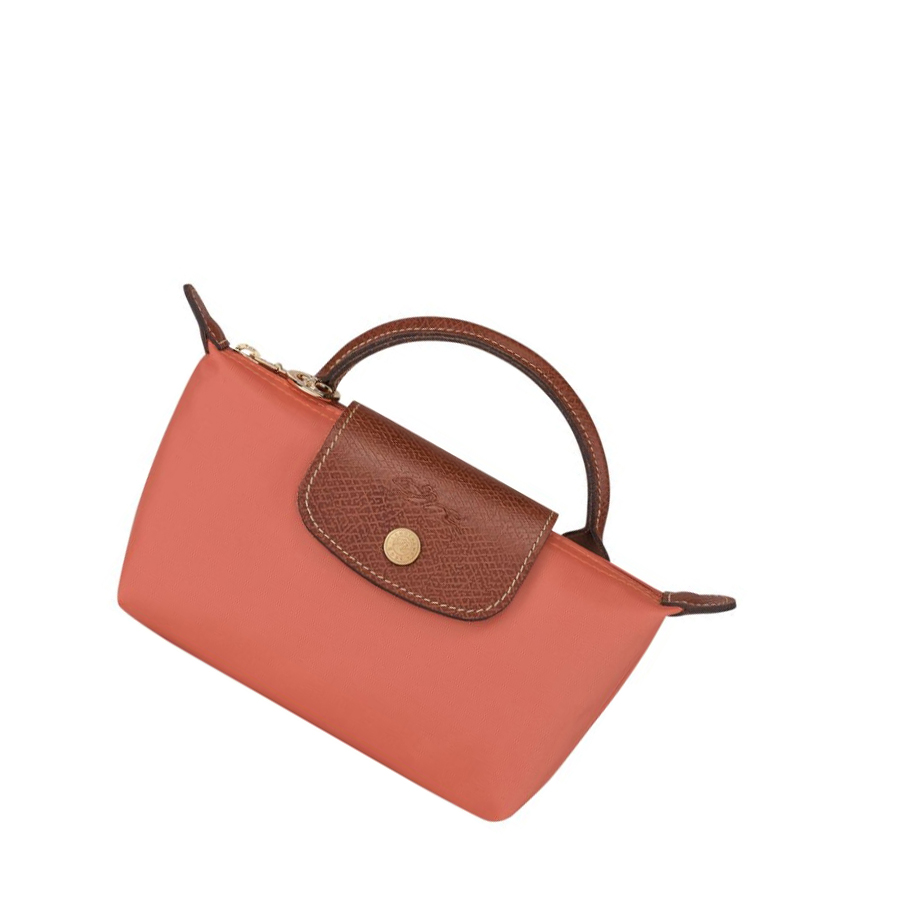 Női Longchamp Le Pliage Original Pouches Rózsaszín | HU-VOB9856