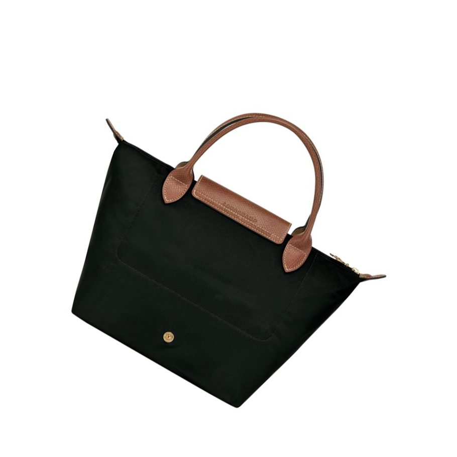 Női Longchamp Le Pliage Original S Kézitáska Fekete | HU-KBA5608