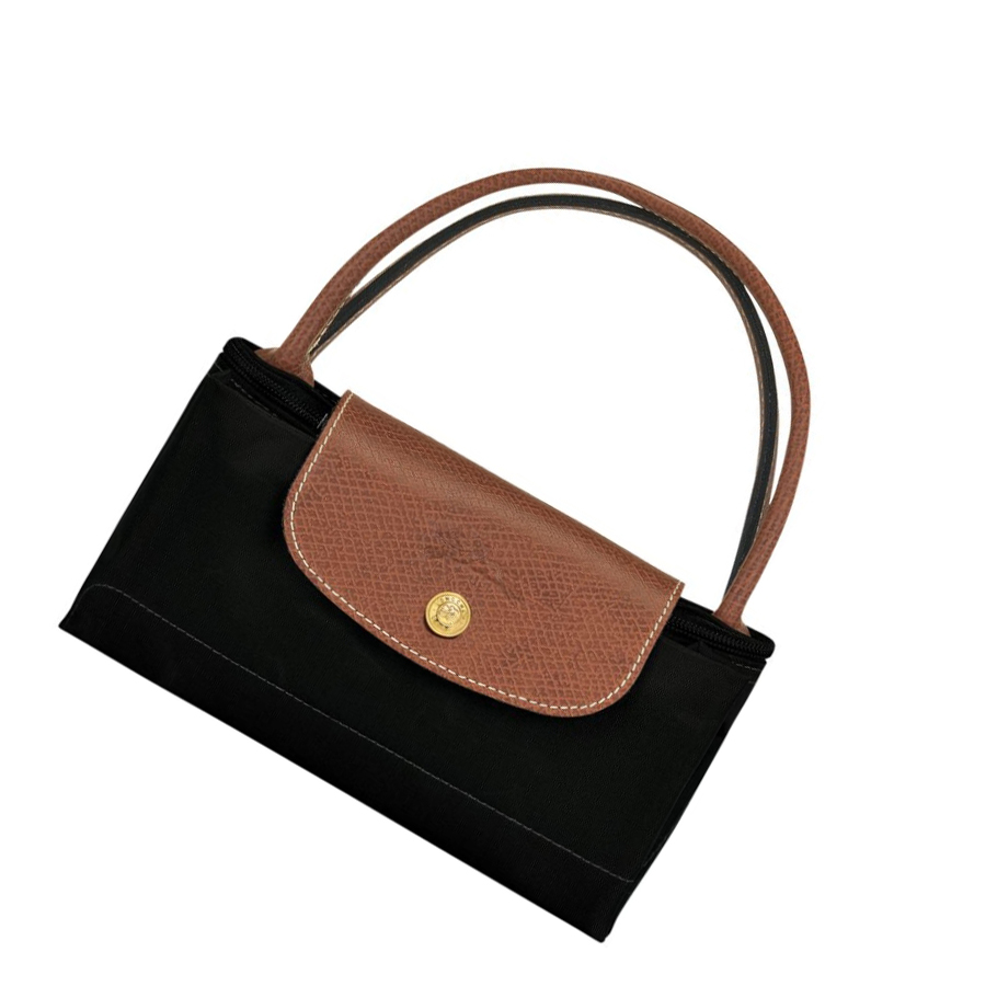 Női Longchamp Le Pliage Original S Kézitáska Fekete | HU-KBA5608