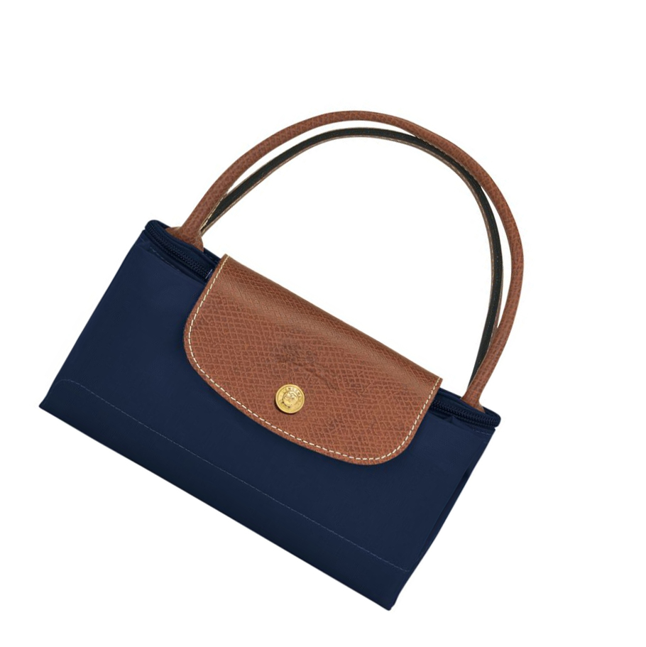 Női Longchamp Le Pliage Original S Kézitáska Sötétkék | HU-SCM6438