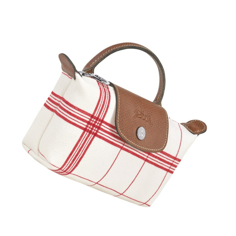 Női Longchamp Le Pliage Torchon Pouches Piros | HU-YFV7294