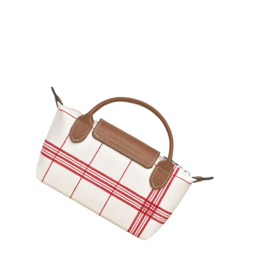 Női Longchamp Le Pliage Torchon Pouches Piros | HU-YFV7294