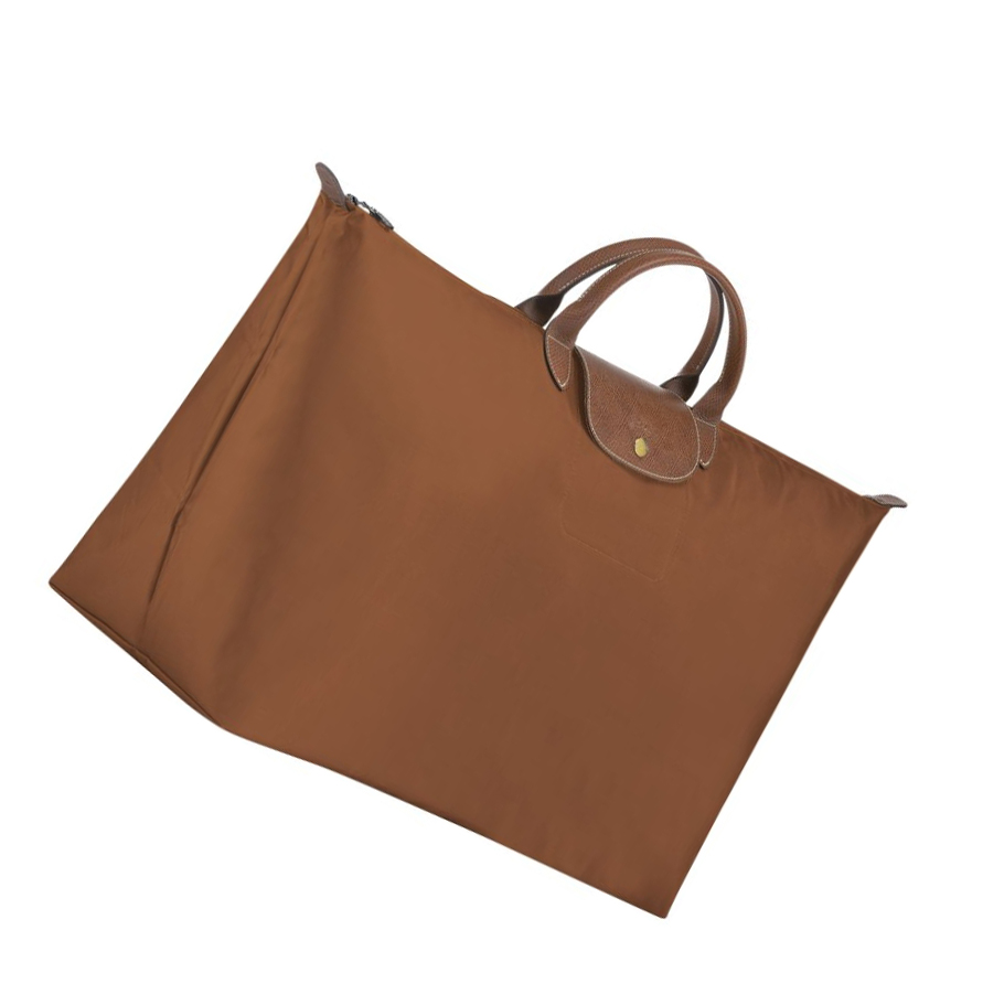 Női Longchamp Le Pliage XL Utazótáskák Barna | HU-EBI3924