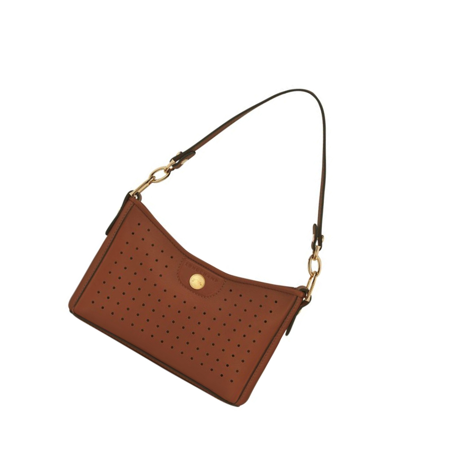 Női Longchamp Mademoiselle Pouches Barna | HU-YSW7209