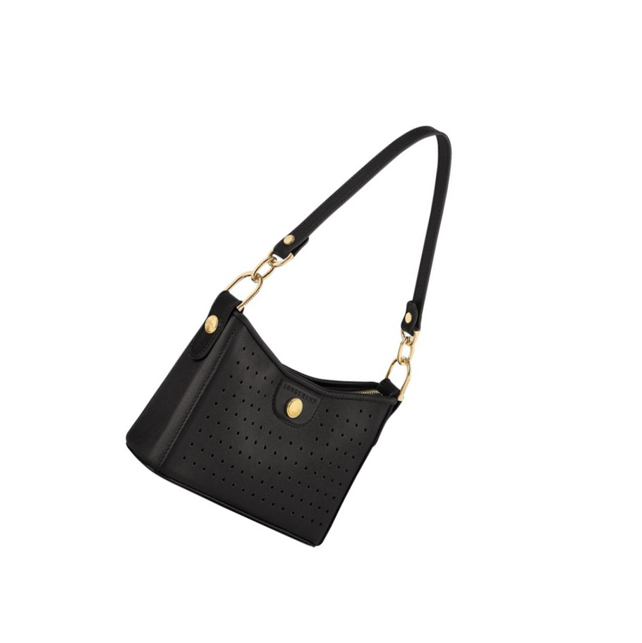 Női Longchamp Mademoiselle Pouches Fekete | HU-MGO0198