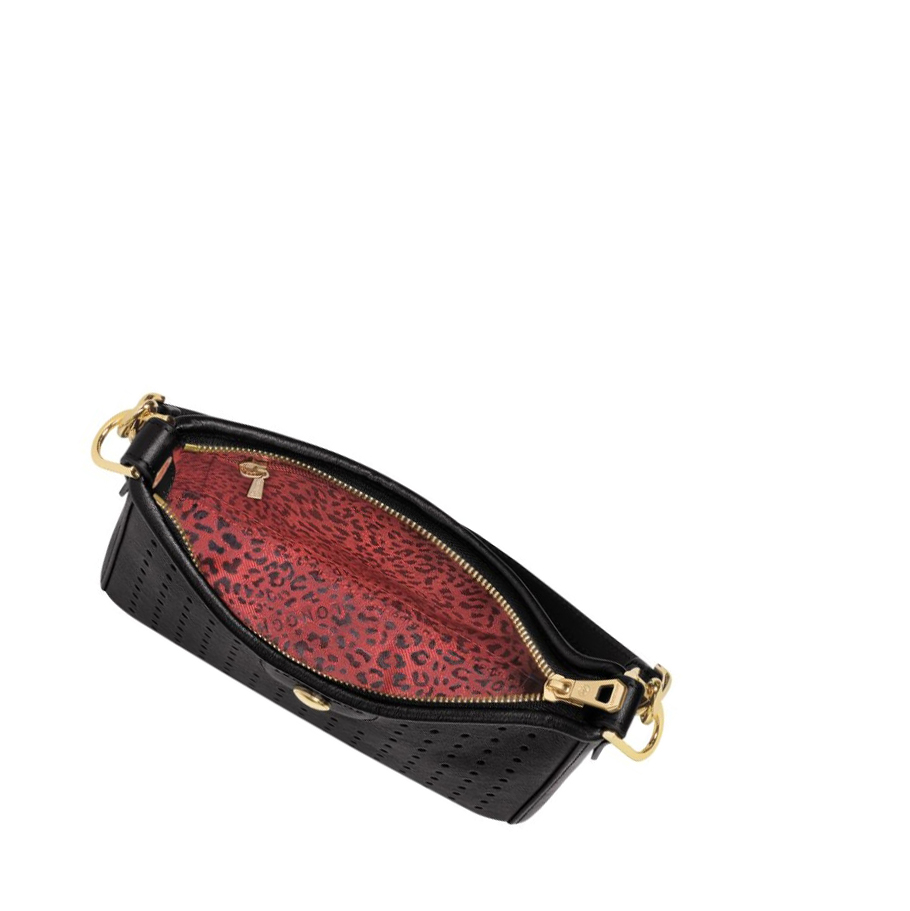 Női Longchamp Mademoiselle Pouches Fekete | HU-MGO0198