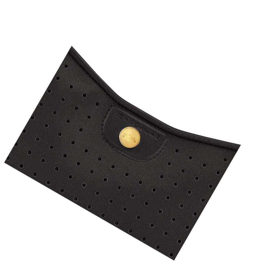 Női Longchamp Mademoiselle Pouches Fekete | HU-MGO0198