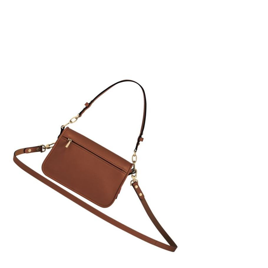 Női Longchamp Mademoiselle XS Crossbody Táska Barna | HU-ADJ7201