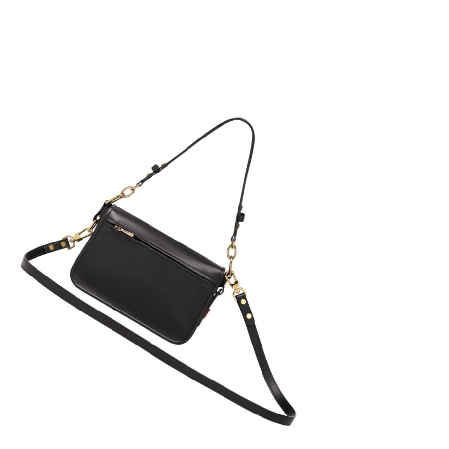 Női Longchamp Mademoiselle XS Crossbody Táska Fekete | HU-BCO9843