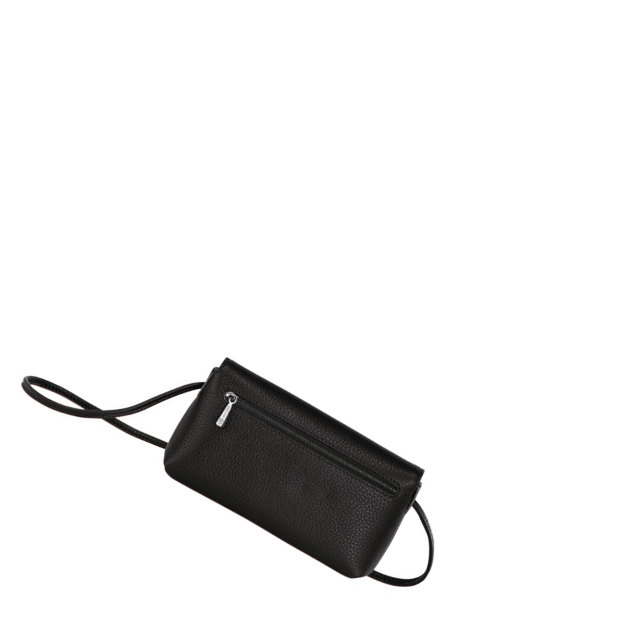 Női Longchamp Roseau Essential Pouches Fekete | HU-EAQ9084