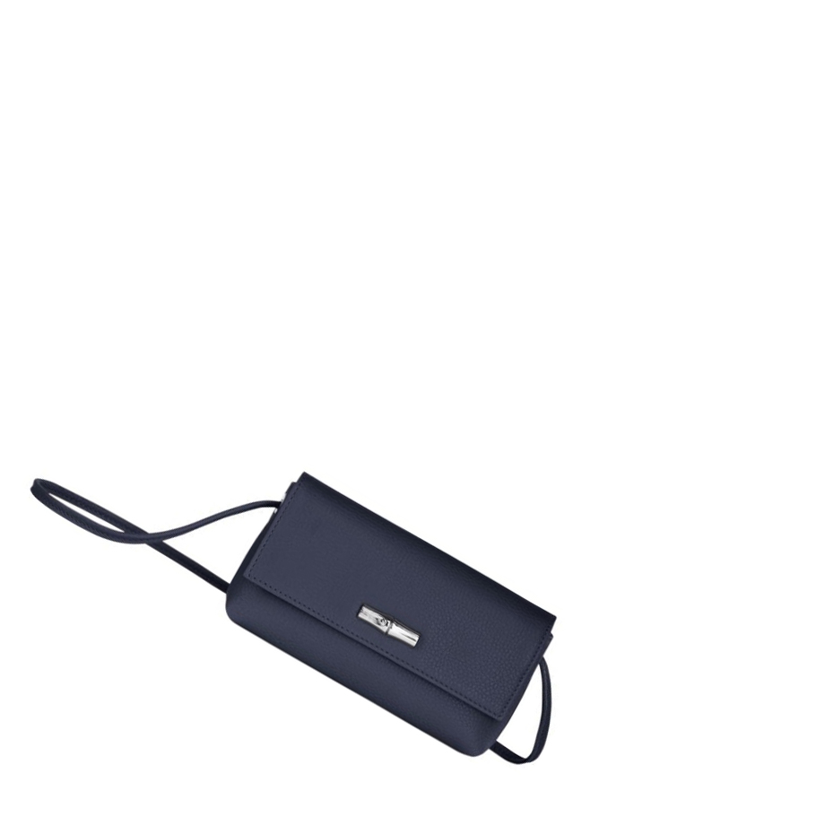 Női Longchamp Roseau Essential Pouches Sötétkék | HU-CRV0849