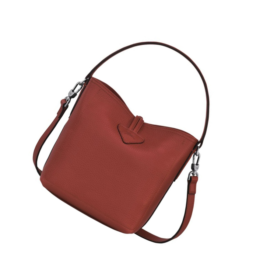 Női Longchamp Roseau Essential S Kézitáska Barna | HU-CIX0184