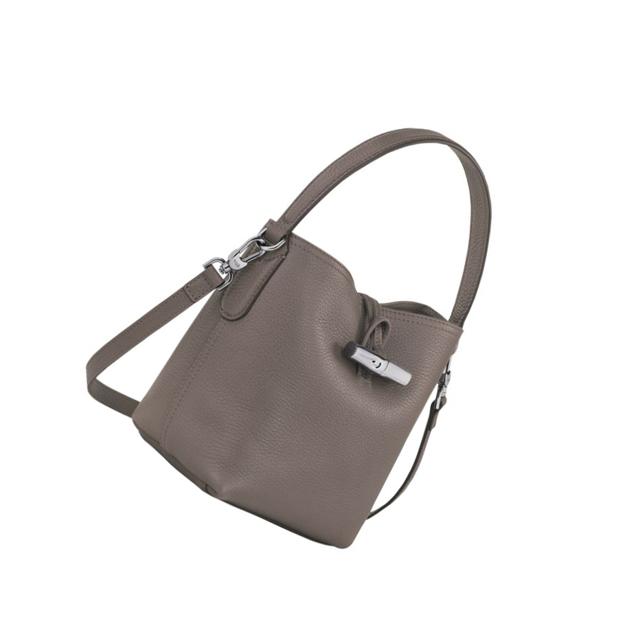 Női Longchamp Roseau Essential S Kézitáska Szürke | HU-HDW8345