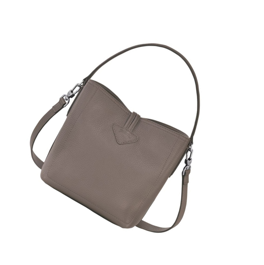 Női Longchamp Roseau Essential S Kézitáska Szürke | HU-HDW8345