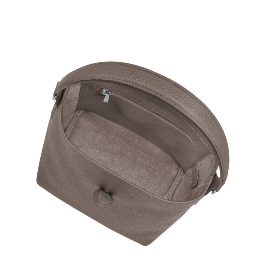 Női Longchamp Roseau Essential S Kézitáska Szürke | HU-HDW8345