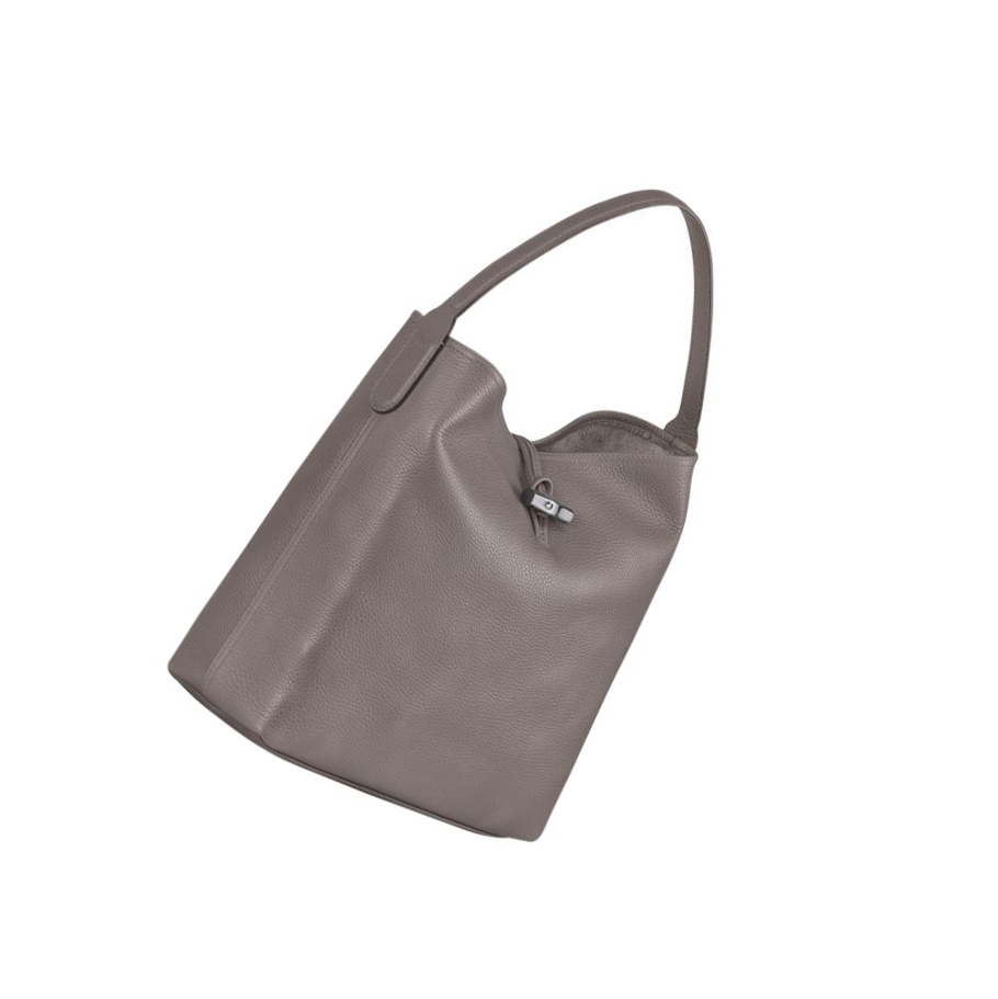 Női Longchamp Roseau Essential Válltáskák Szürke | HU-HPJ0297