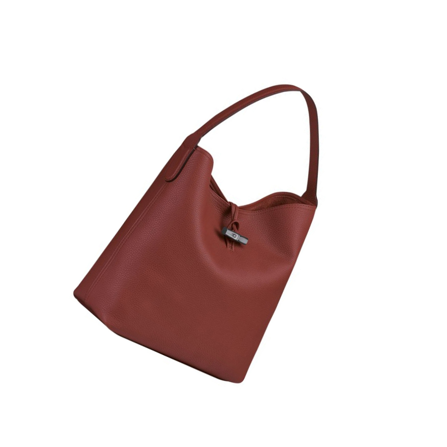 Női Longchamp Roseau Essential Válltáskák Barna | HU-KNQ7389