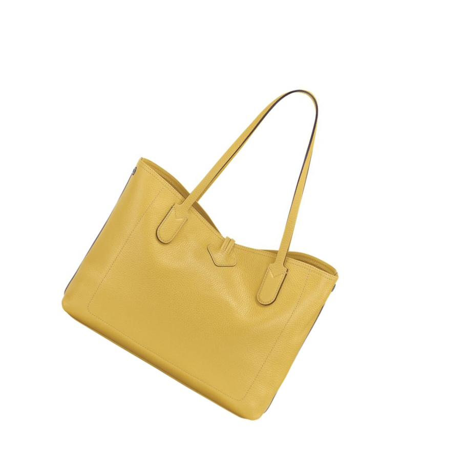 Női Longchamp Roseau Essential Válltáskák Sárga | HU-ZNB7438