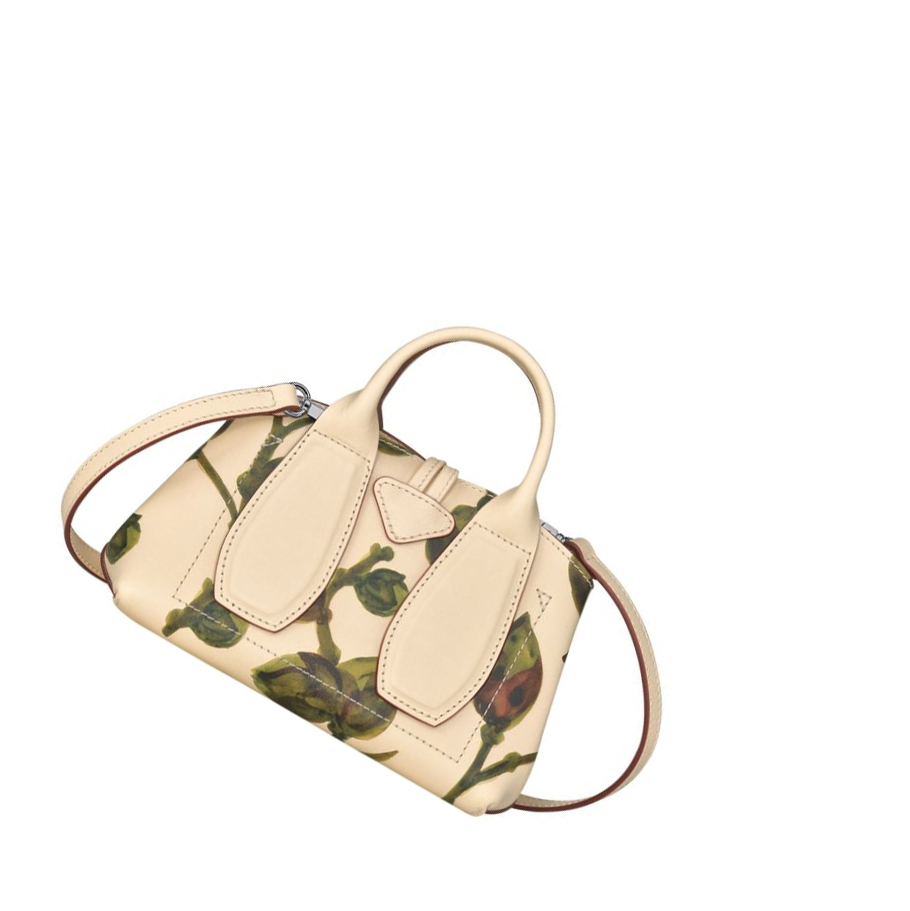 Női Longchamp Roseau Végétal XS Kézitáska Khaki | HU-GBP7492