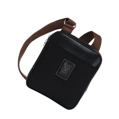 Férfi Longchamp Boxford S Crossbody Táska Fekete | HU-DCA1230